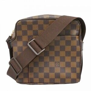 Louis Vuitton Damier Olaf PM Shoulder Bag N41442 Ebene Men's